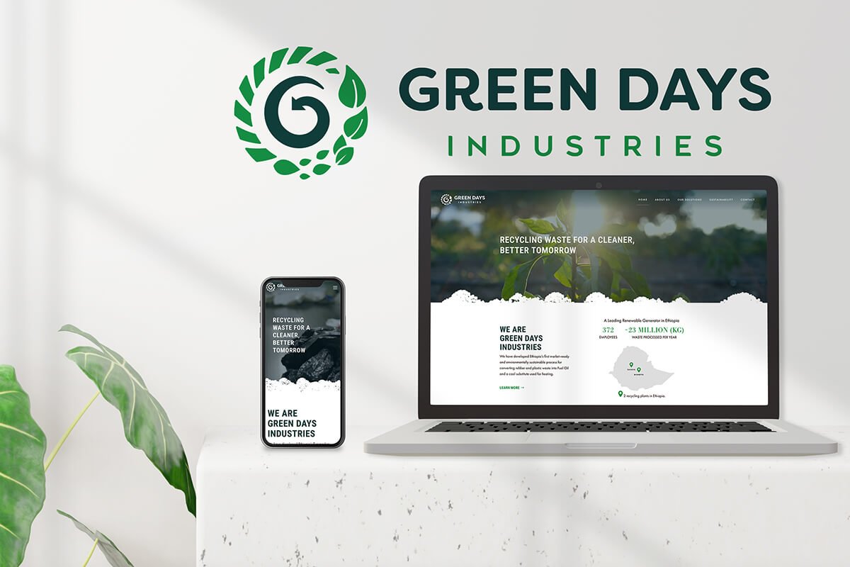 Clean website re-design and development for renewable industry